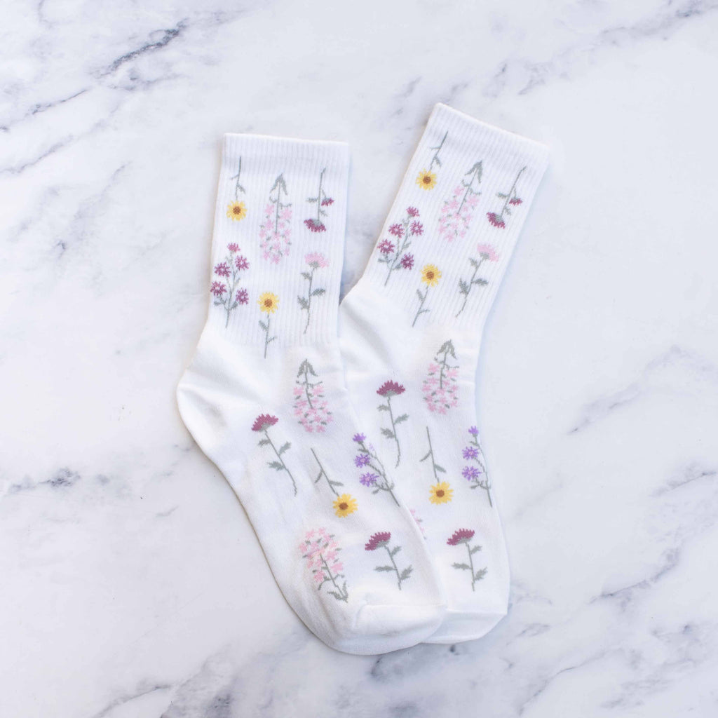 Botanical Garden Casual Socks …Premium
