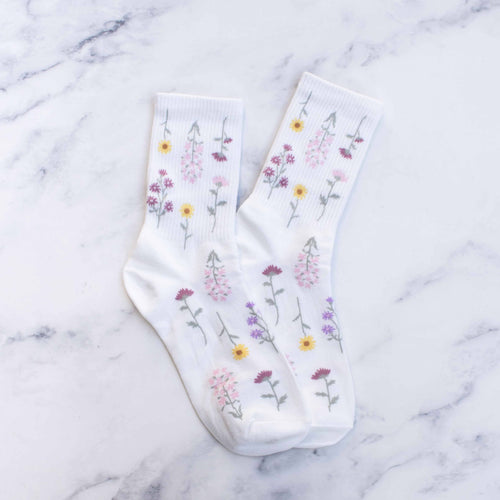 Botanical Garden Casual Socks …Premium