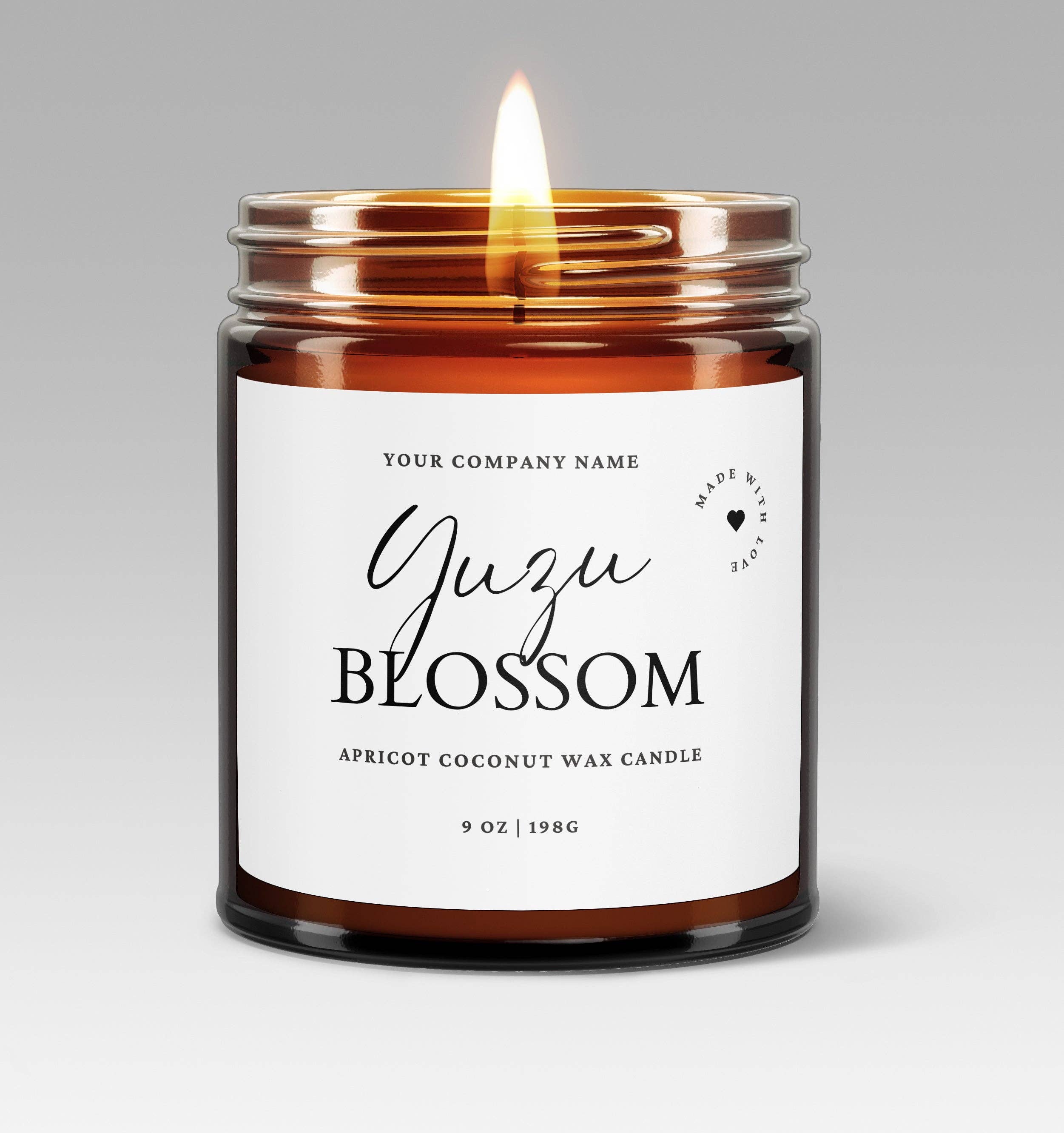 Scented Candles - Coconut Apricot wax