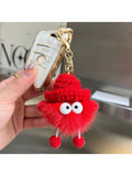 Adorable Soot Ball Plush Keychain