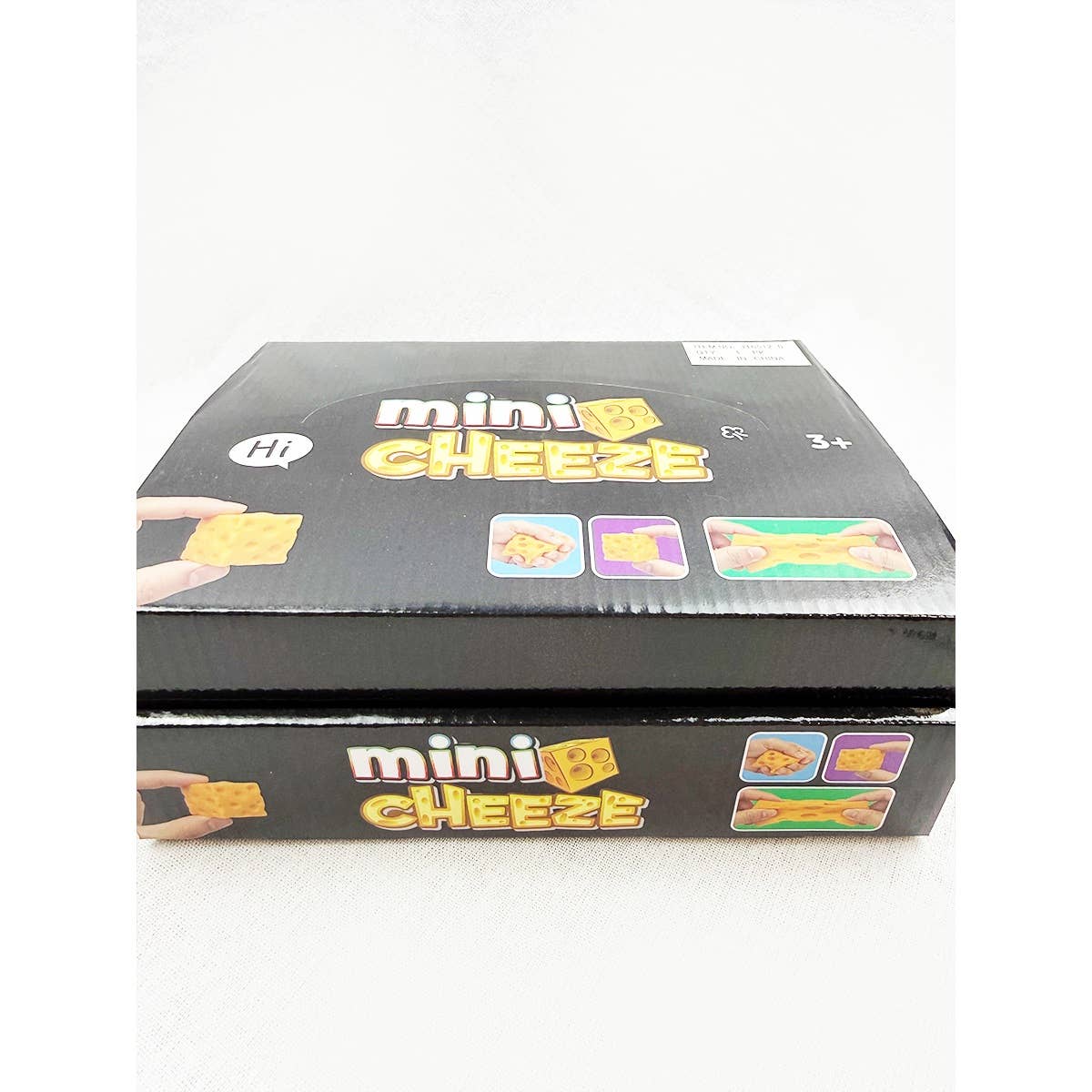 Mini Cube Cheese Squishy Toy