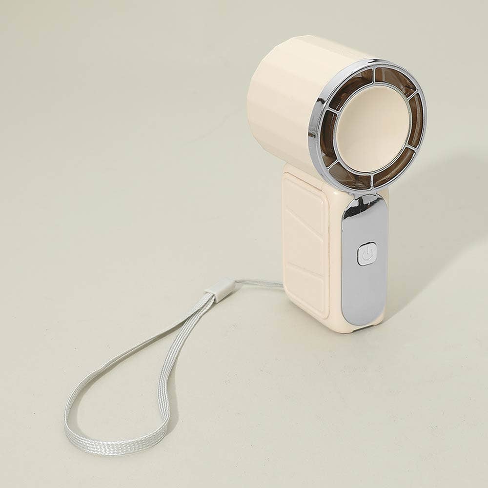 Light Up Digital Display Portable Handheld Mini Fan