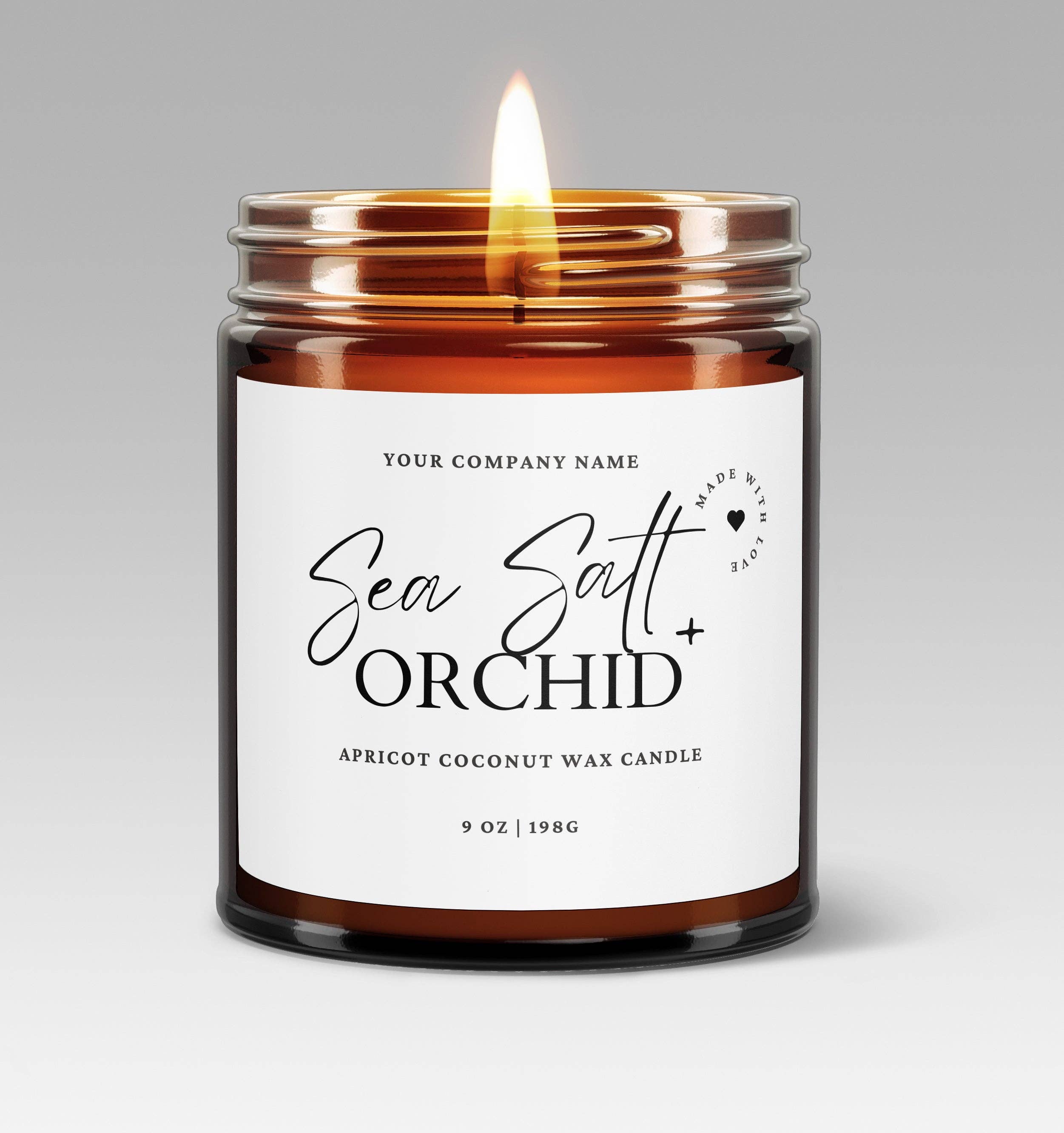 Scented Candles - Coconut Apricot wax