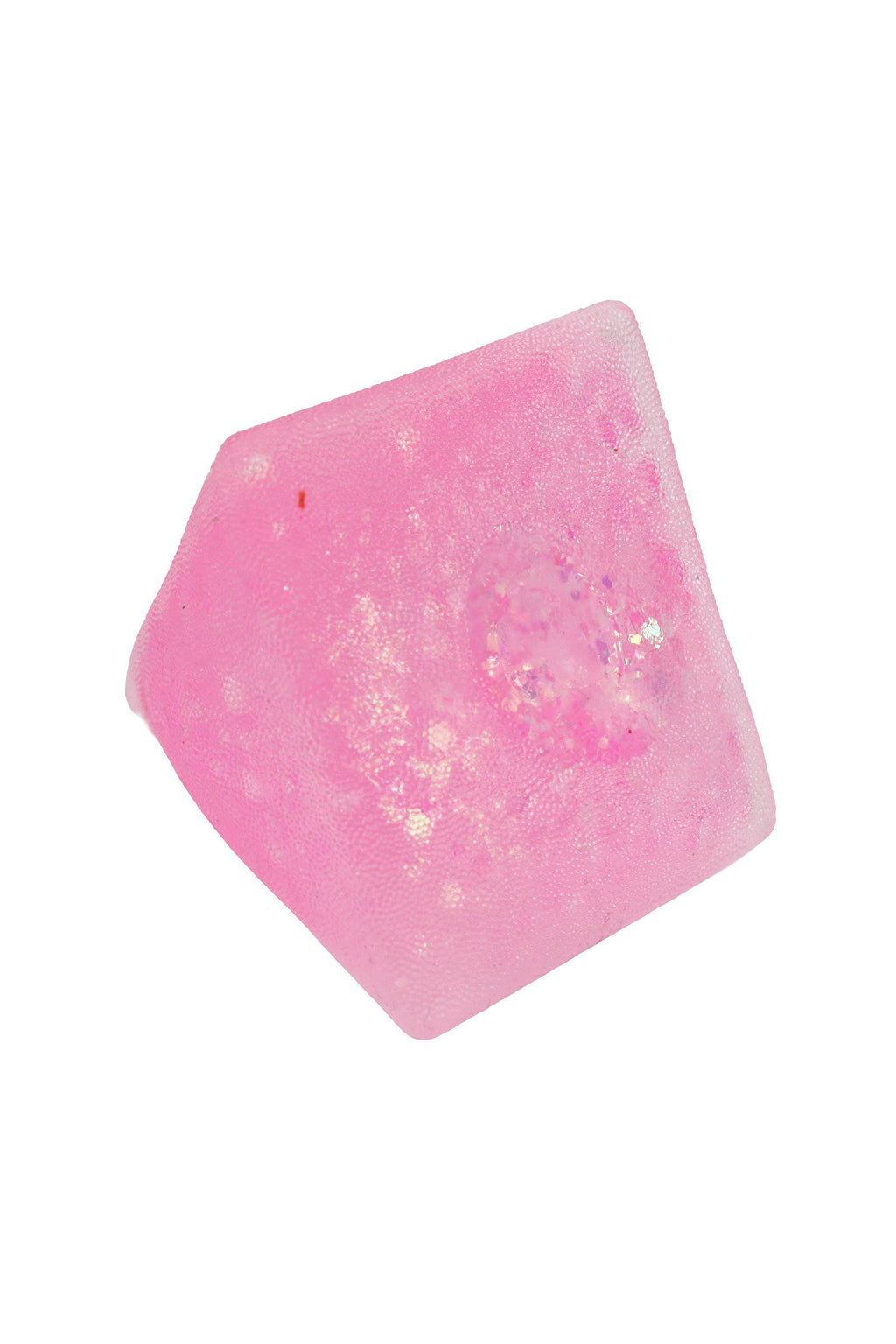 Textured Glittery Pyramid Squishy