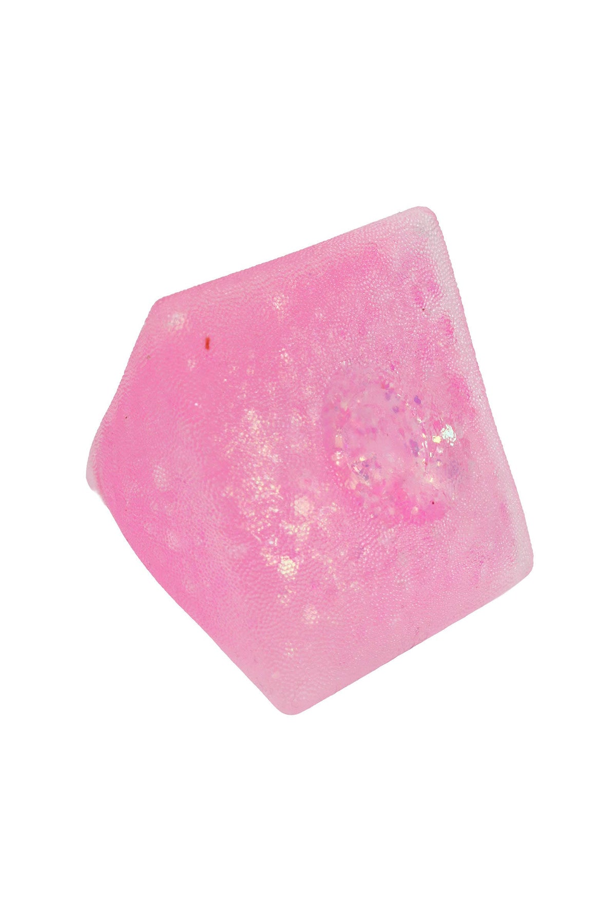 Textured Glittery Pyramid Squishy