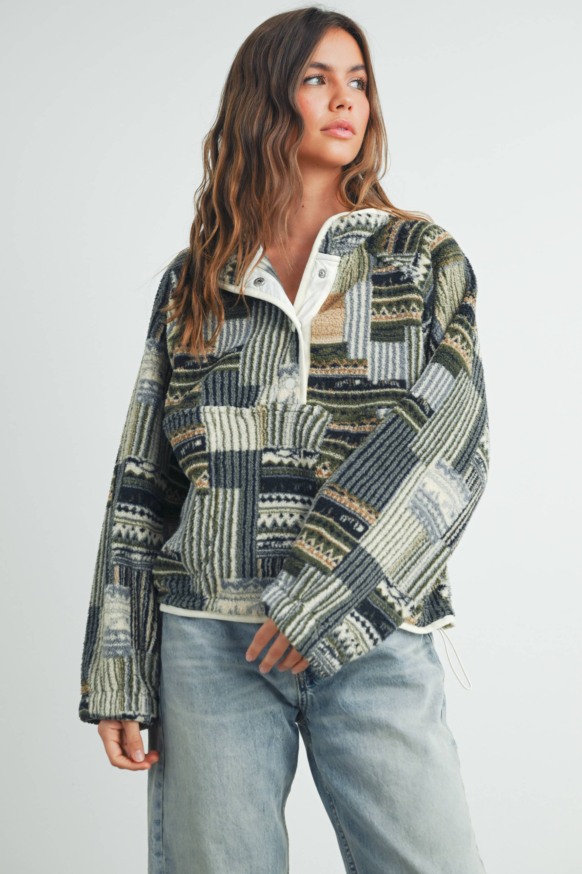 Patchwork Sweatshirt