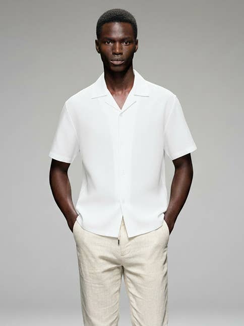 Men's Linen blend Shirt