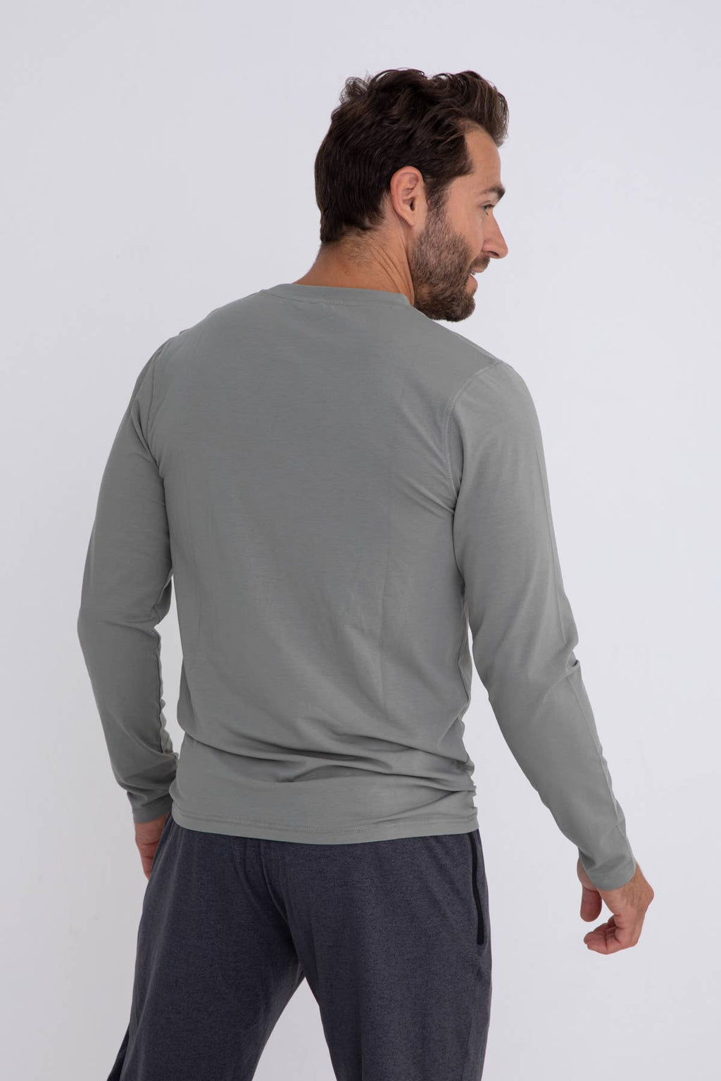 Pima Cotton Blend Long Sleeve