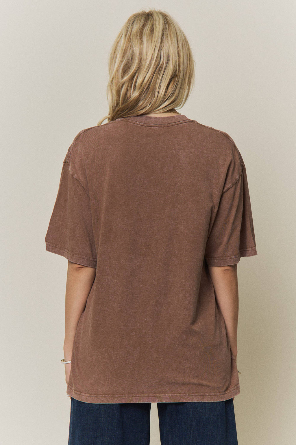 DROP SHOULDER TOP
