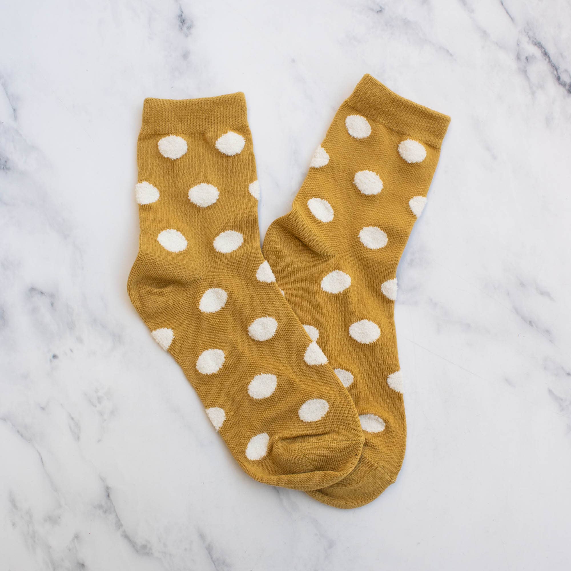 Women's Polka Dots Puff Casual Socks … Premium