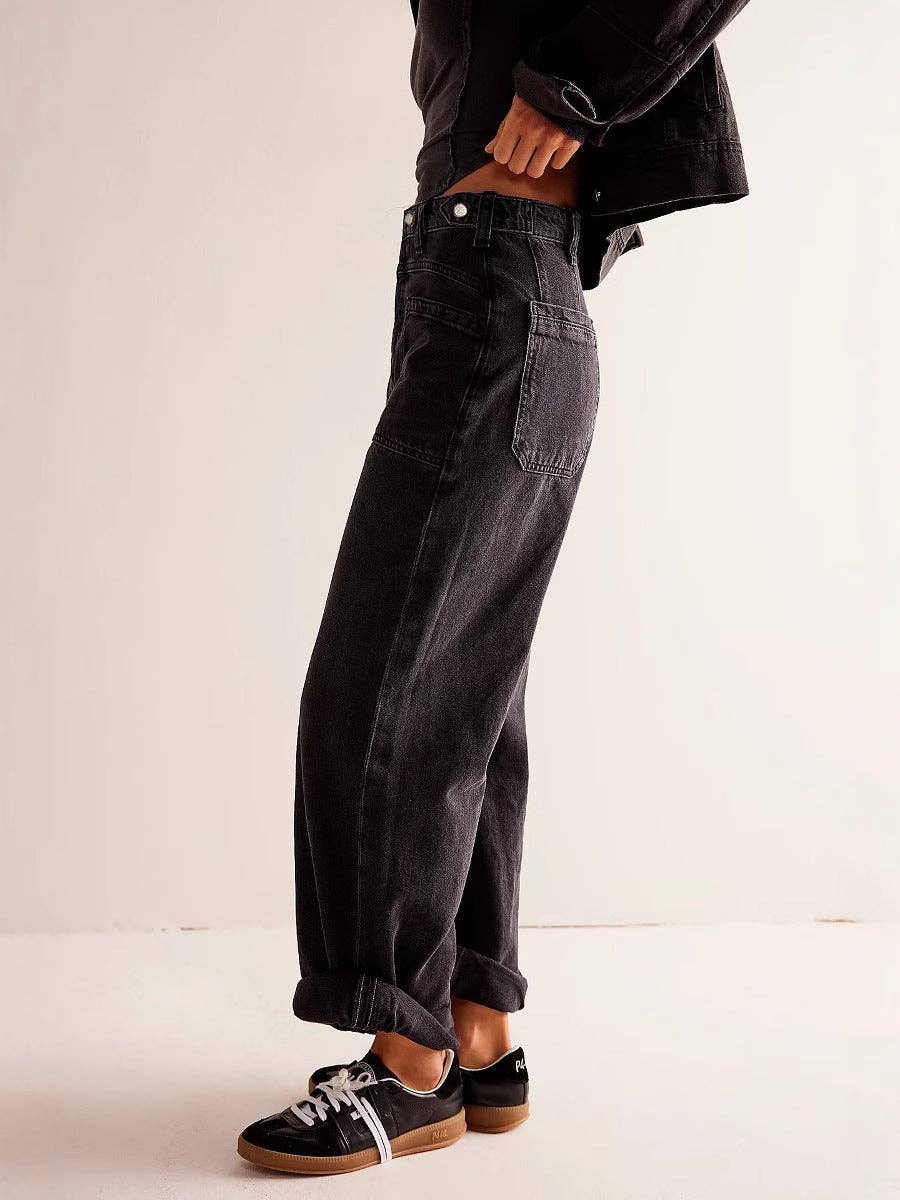 Street Straight Leg Jeans