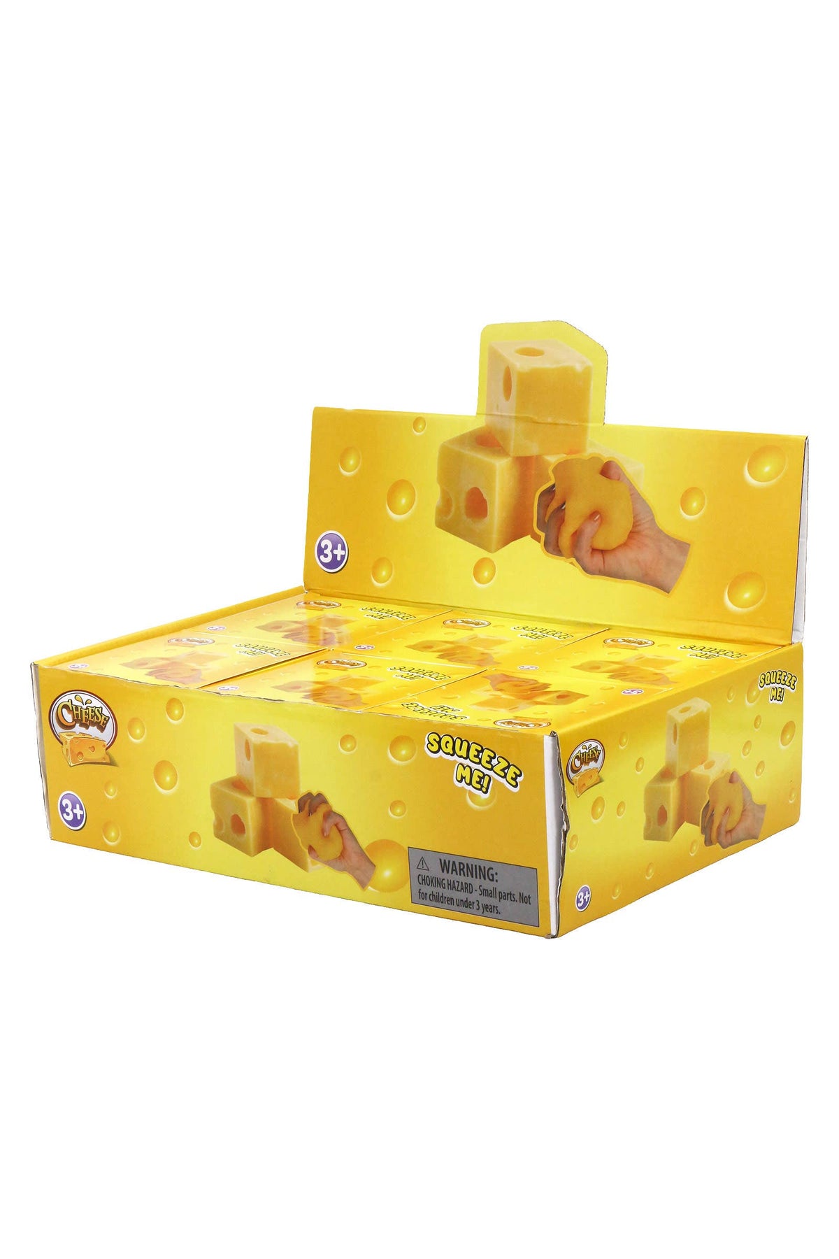 JUMBO Cheese Cube Squishy Toy