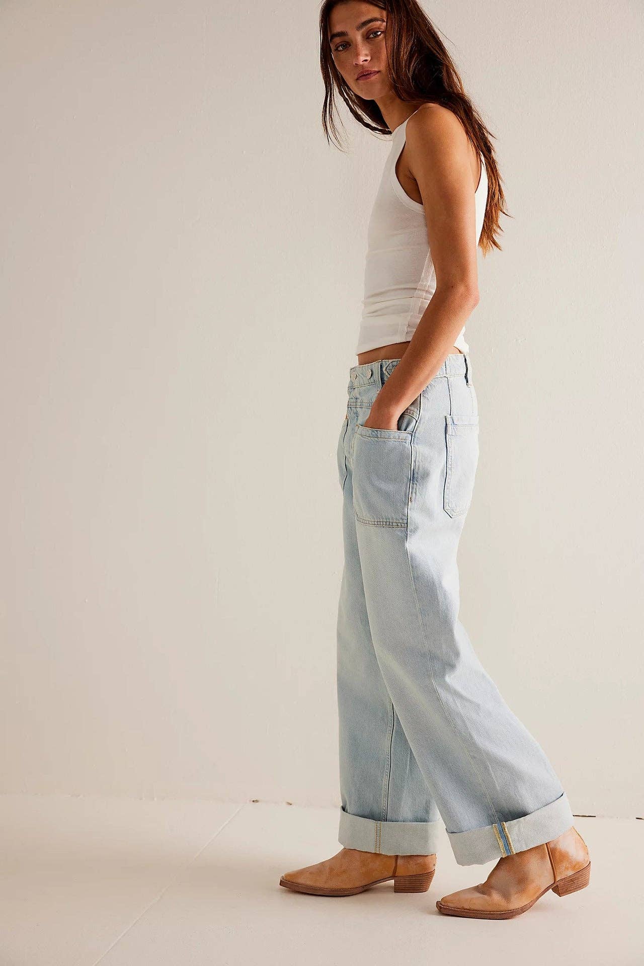Street Straight Leg Jeans