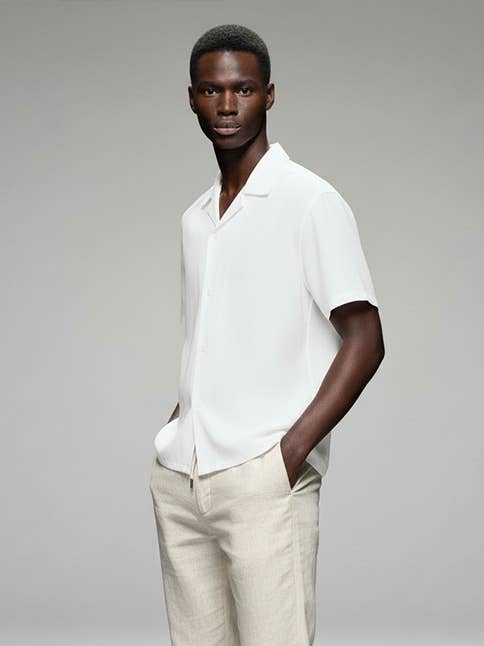 Men's Linen blend Shirt