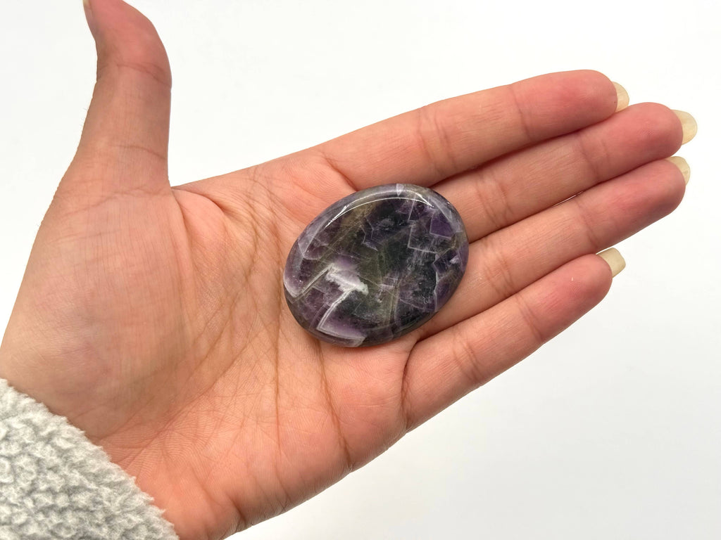 Amethyst Worry Stone