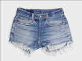 Low-Rise Levi Denim Shorts