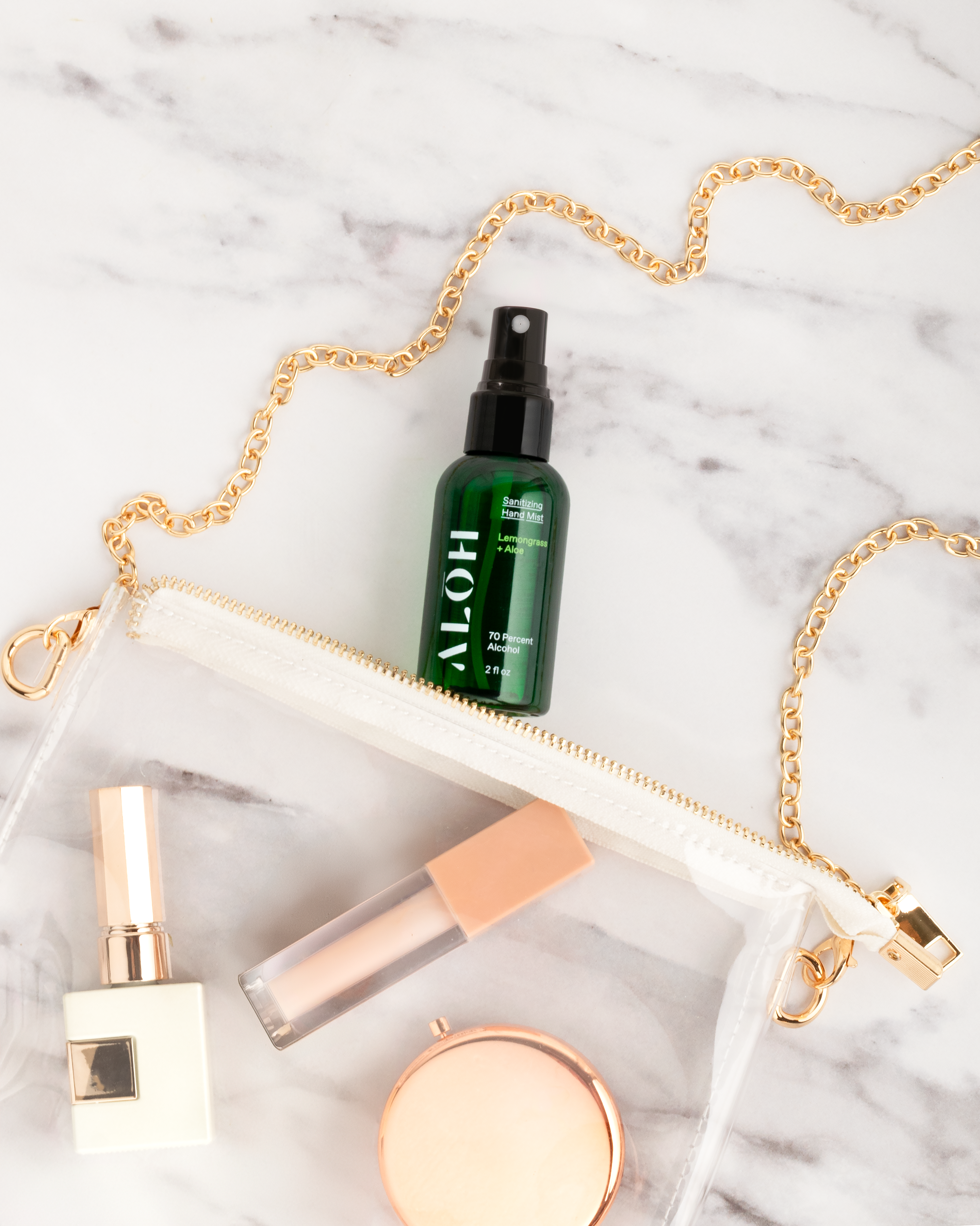 Sanitizing Hand Mist Lemongrass + Aloe