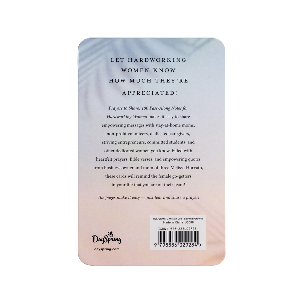 Prayers Pass-Along Notes
