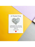 Pocket Hug Glitter Heart