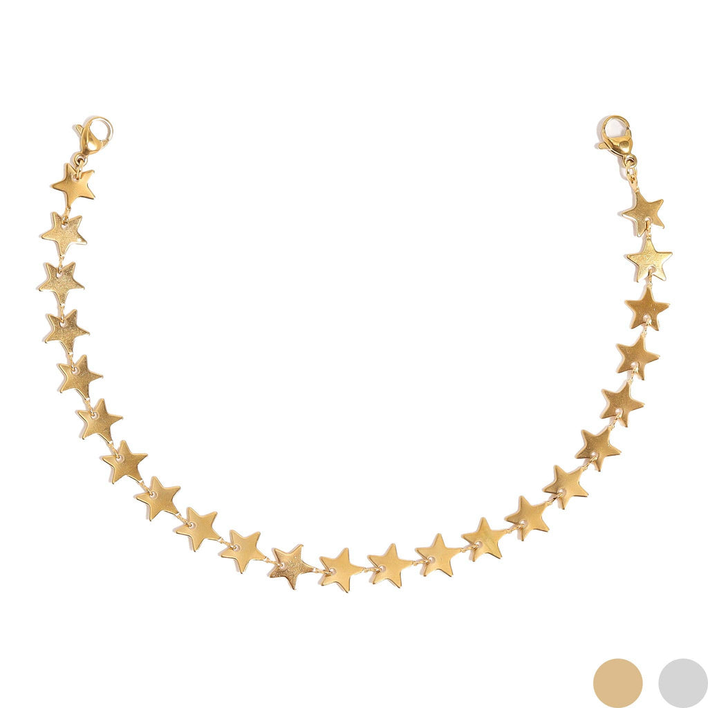 Trucker Hat Chain: 18K Gold PVD Stainless Steel Star