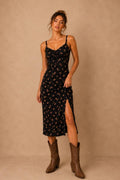 FLORAL MIDI DRESS