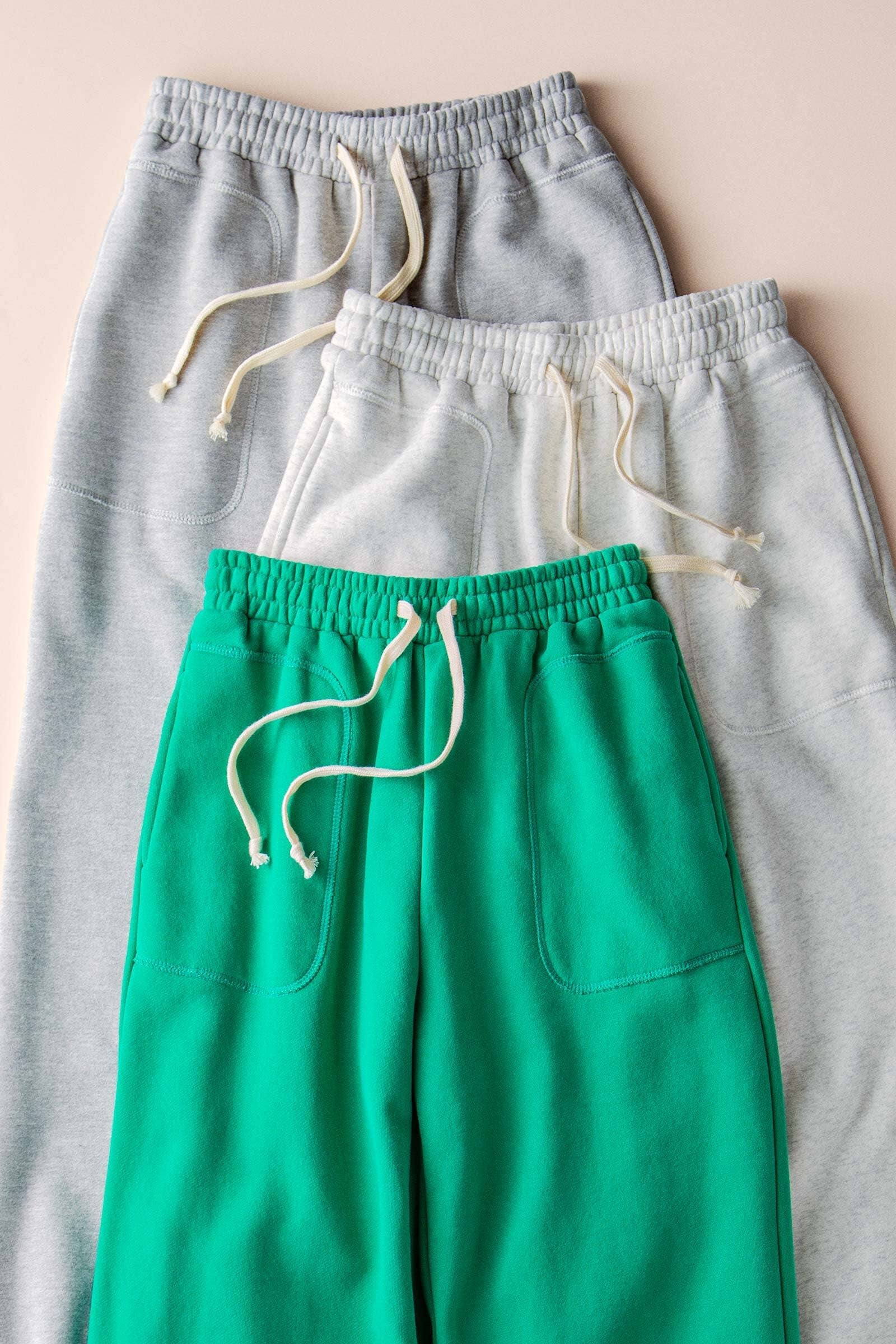 Elastic Drawstring Cotton Sweatpant