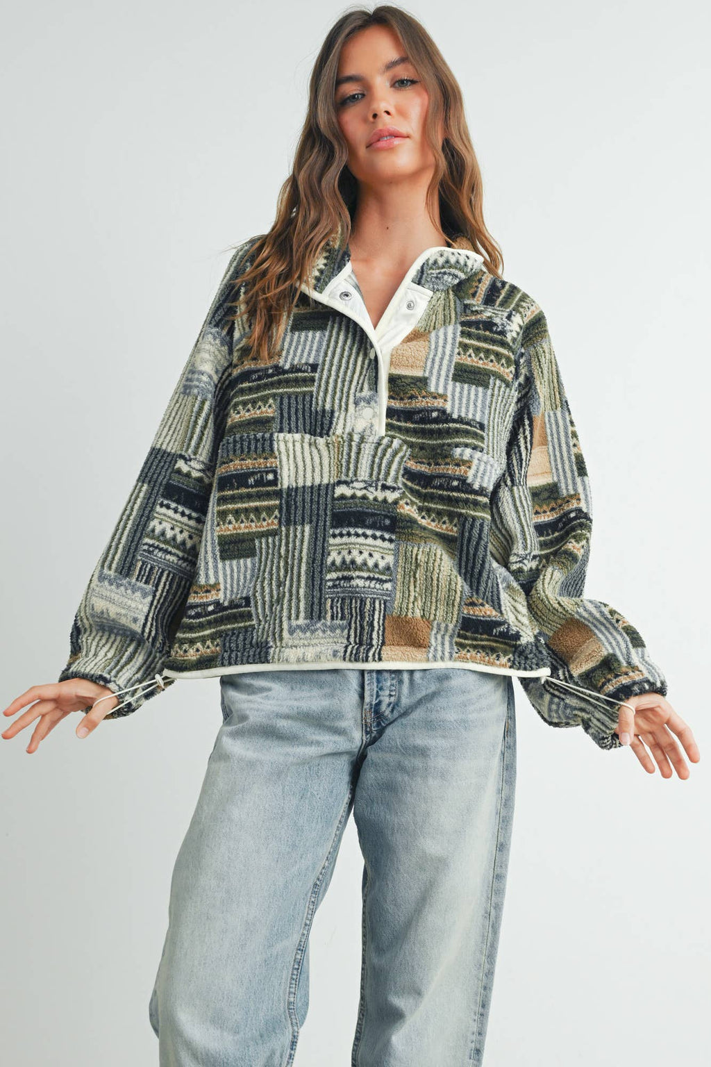 Patchwork Sweatshirt