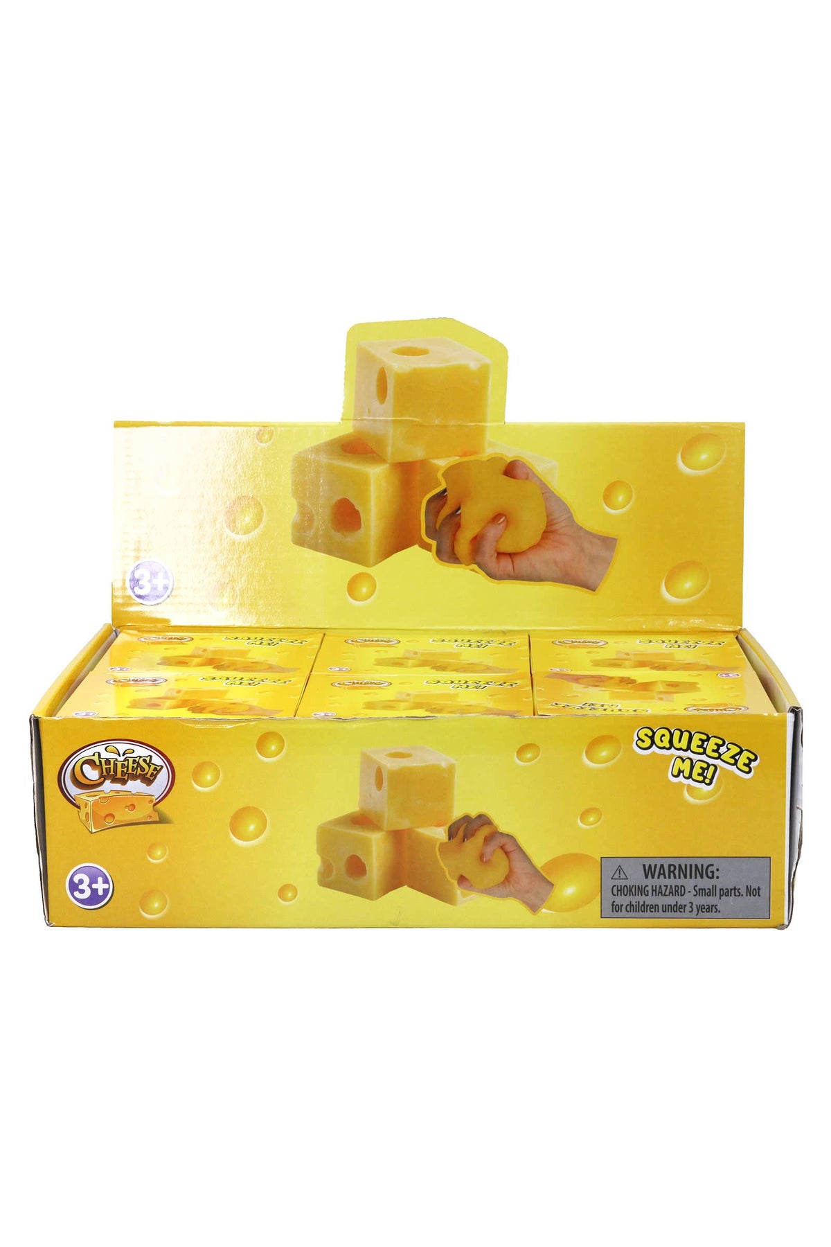 JUMBO Cheese Cube Squishy Toy