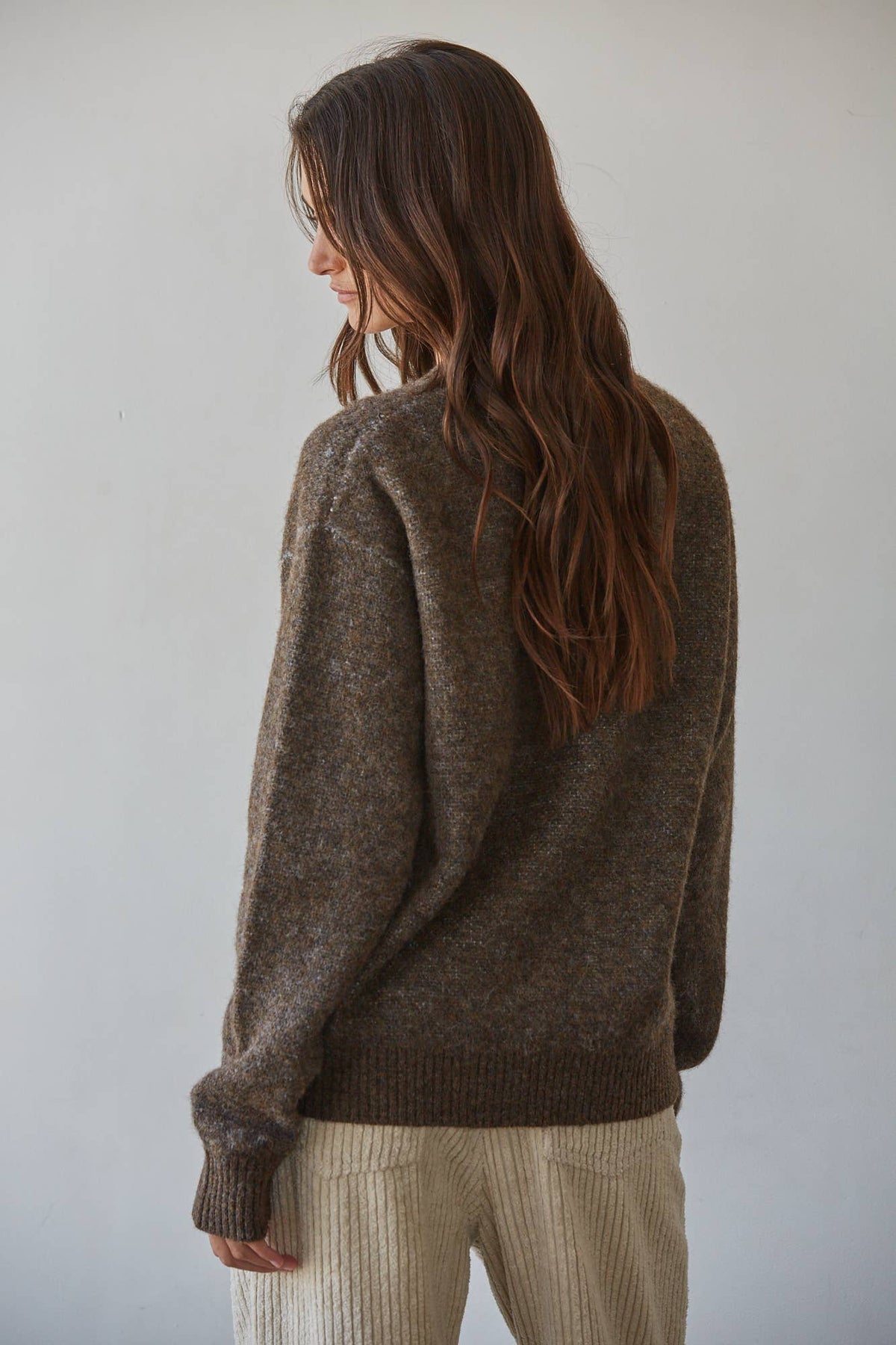 Knit Floral Sweater