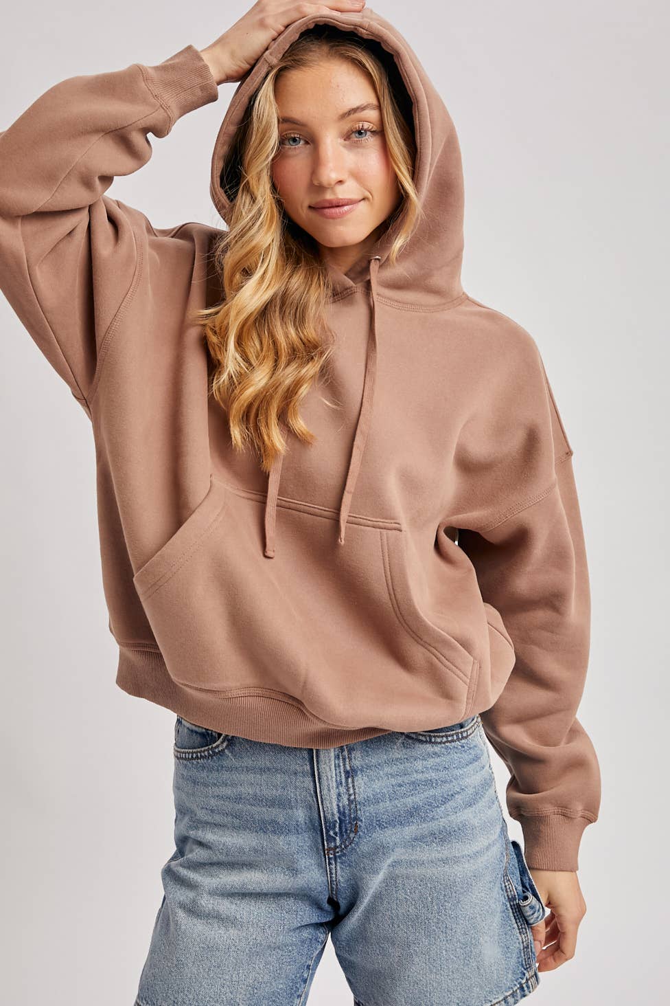 OVERSIZED FLEECE HOODIE