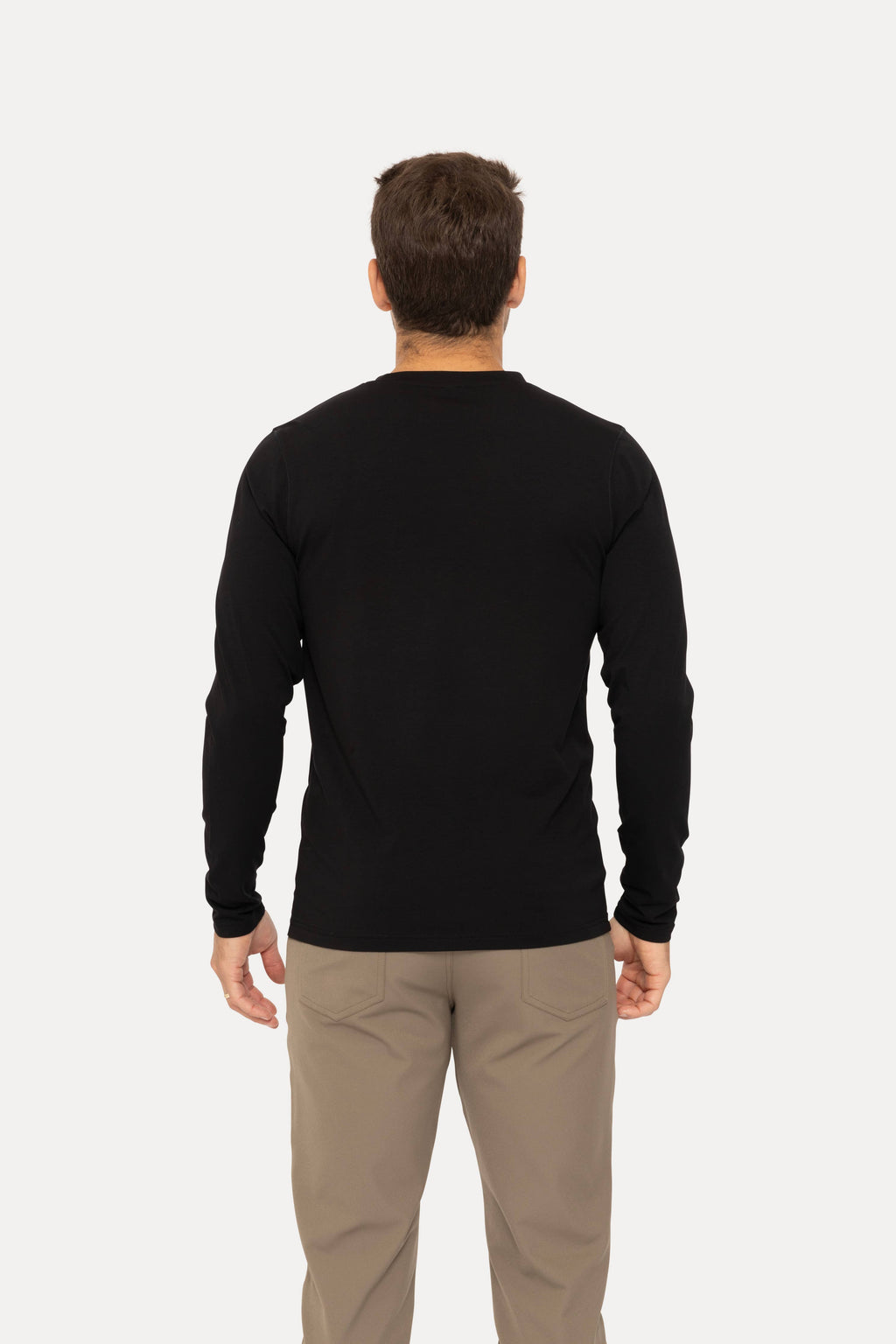 Pima Cotton Blend Long Sleeve