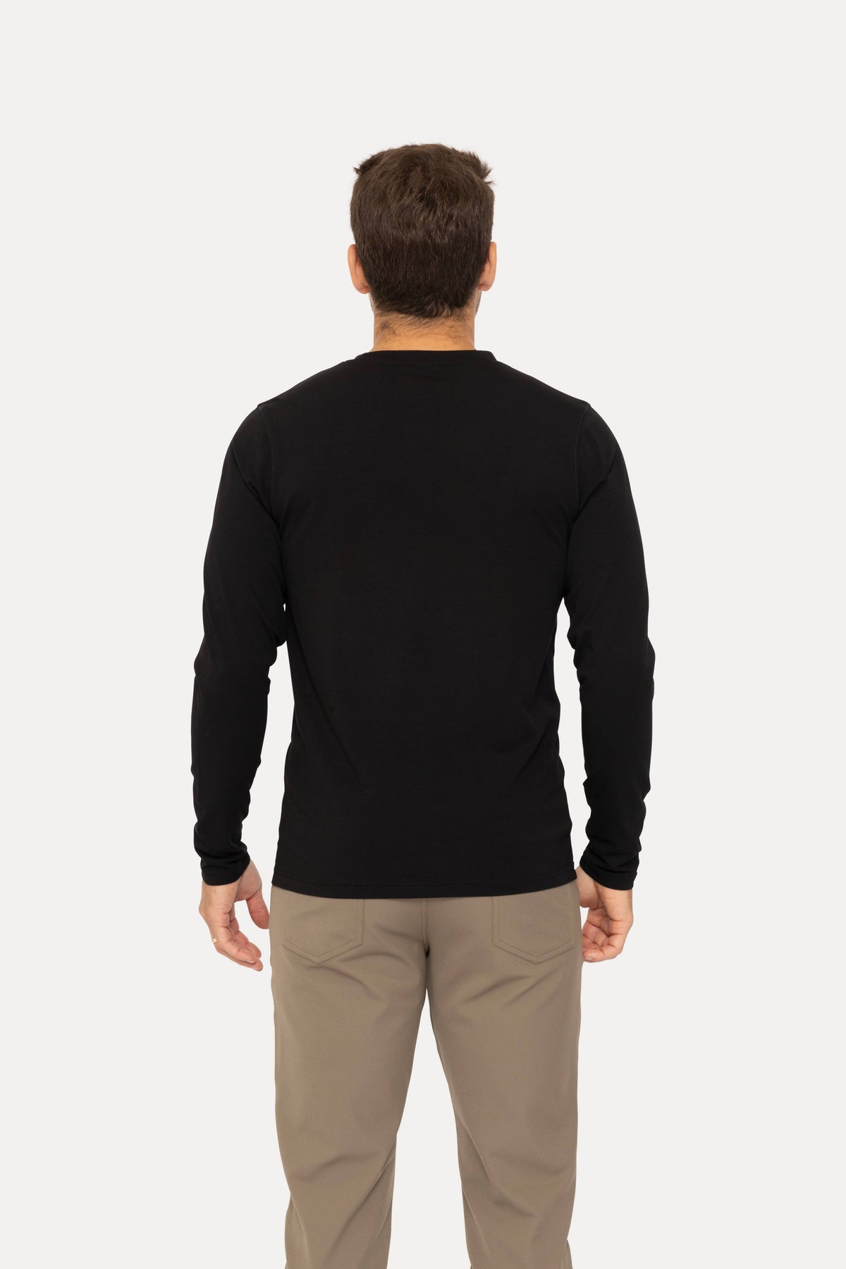 Pima Cotton Blend Long Sleeve