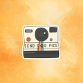 Send Dog Pics Sticker