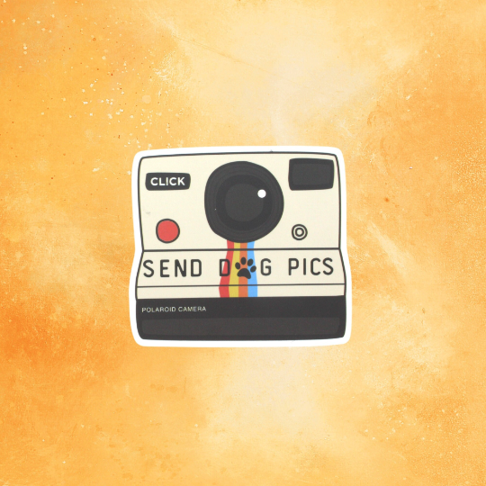 Send Dog Pics Sticker