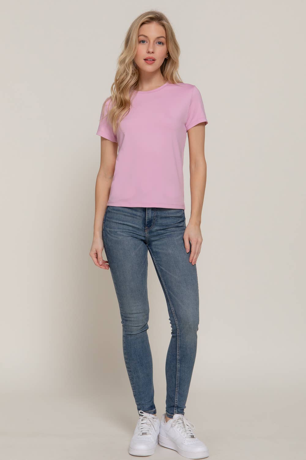 Round Neck Knit Top