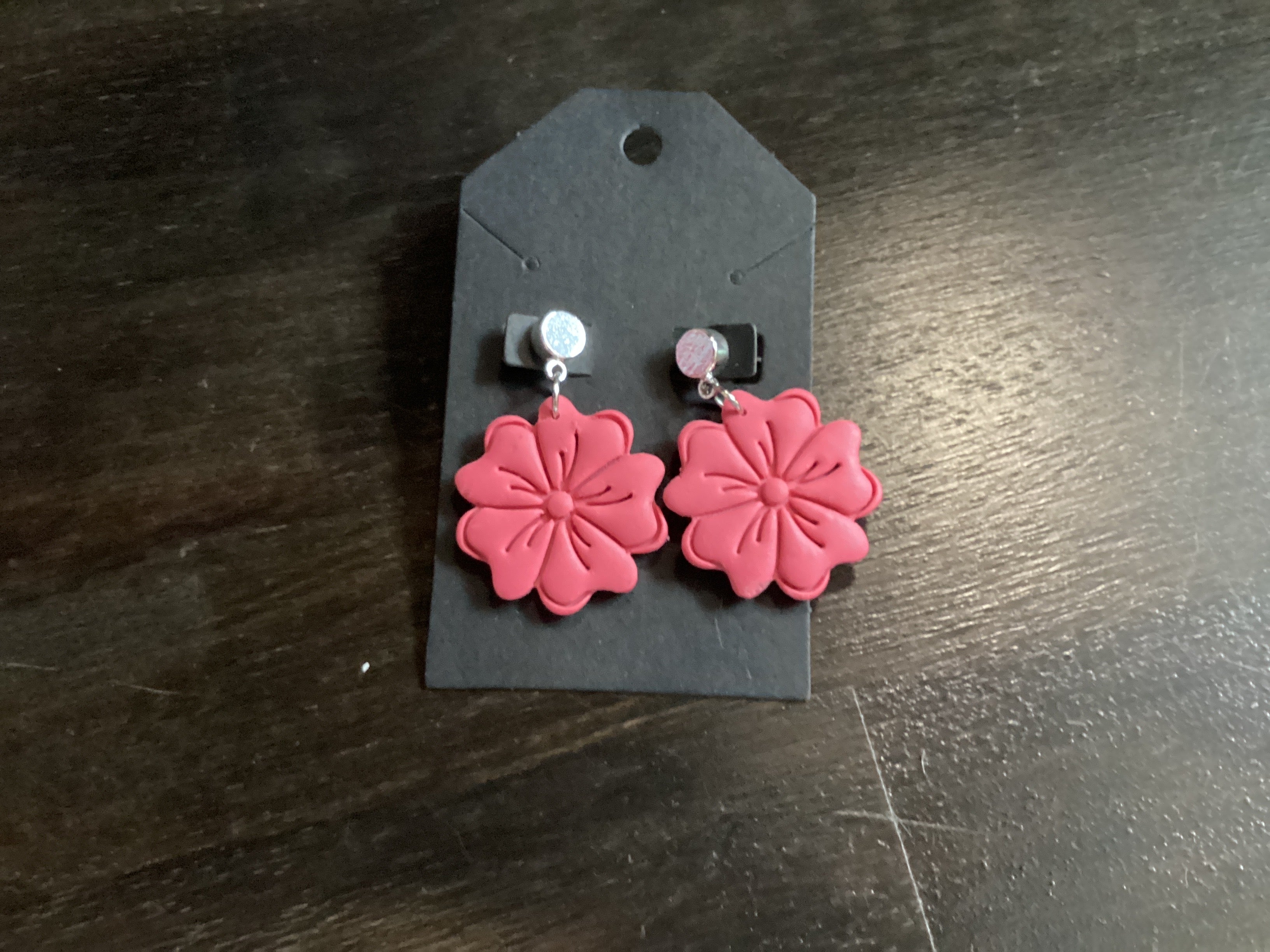 Handcrafted Clay & Resin Earrings by Quinn & Clay