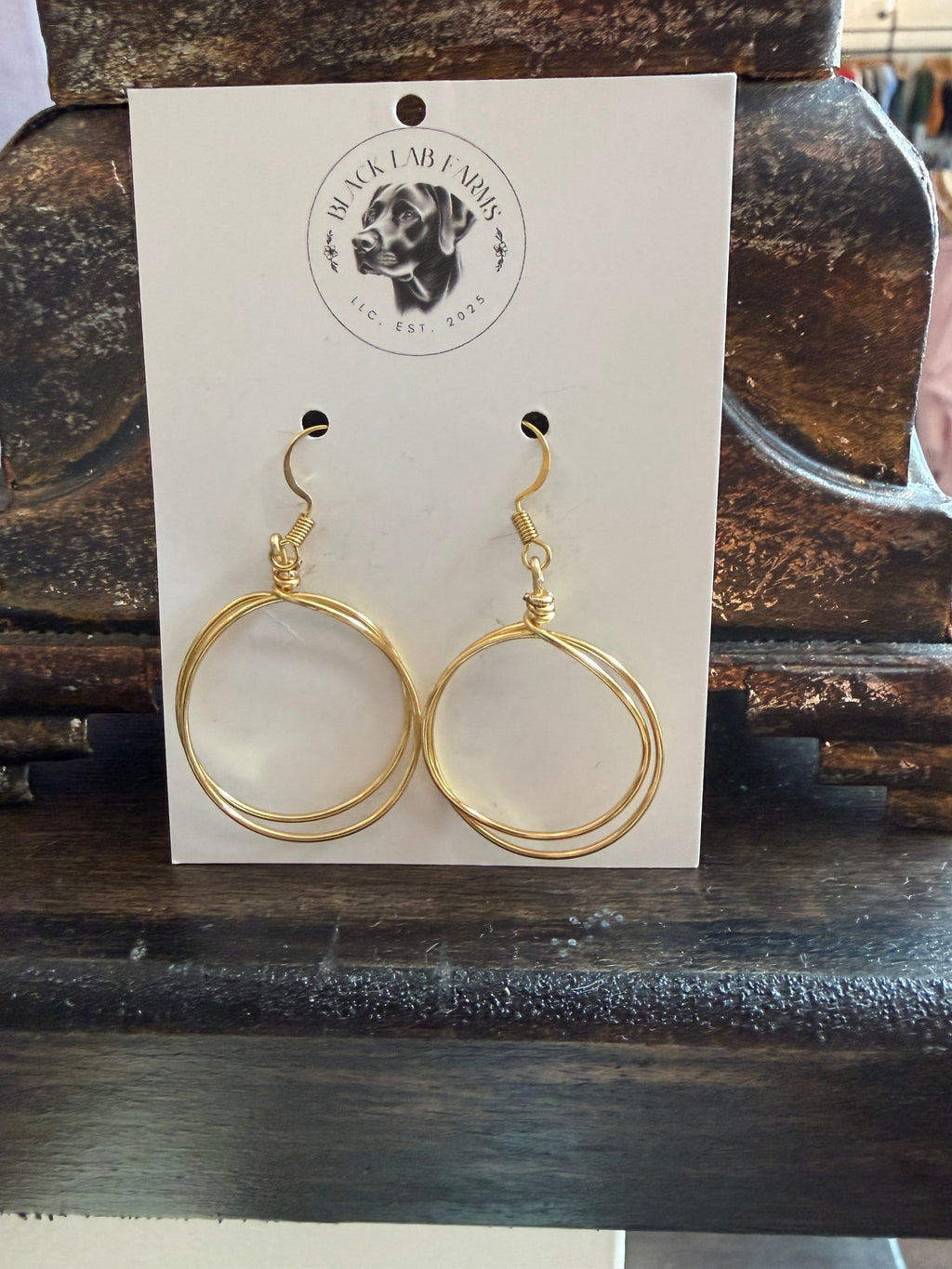 Black Lab Farms Earrings