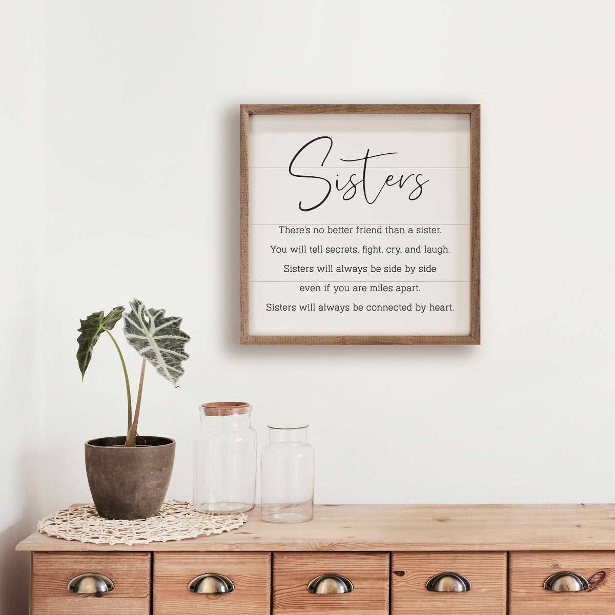 Sisters Wood Sign