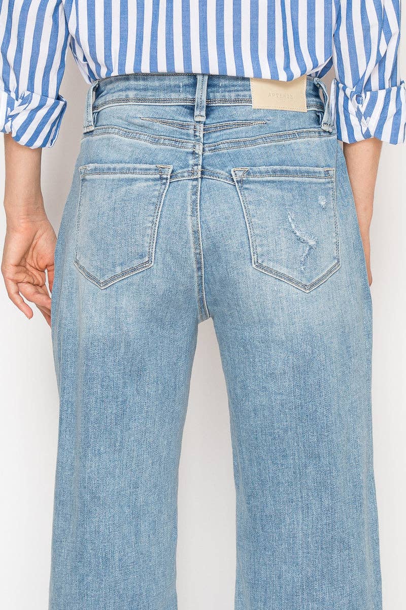 Corset Ultra High Rise Modern Wide Jeans … PREMIUM