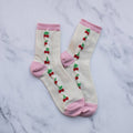 Cherry Dream Casual Socks … Premium