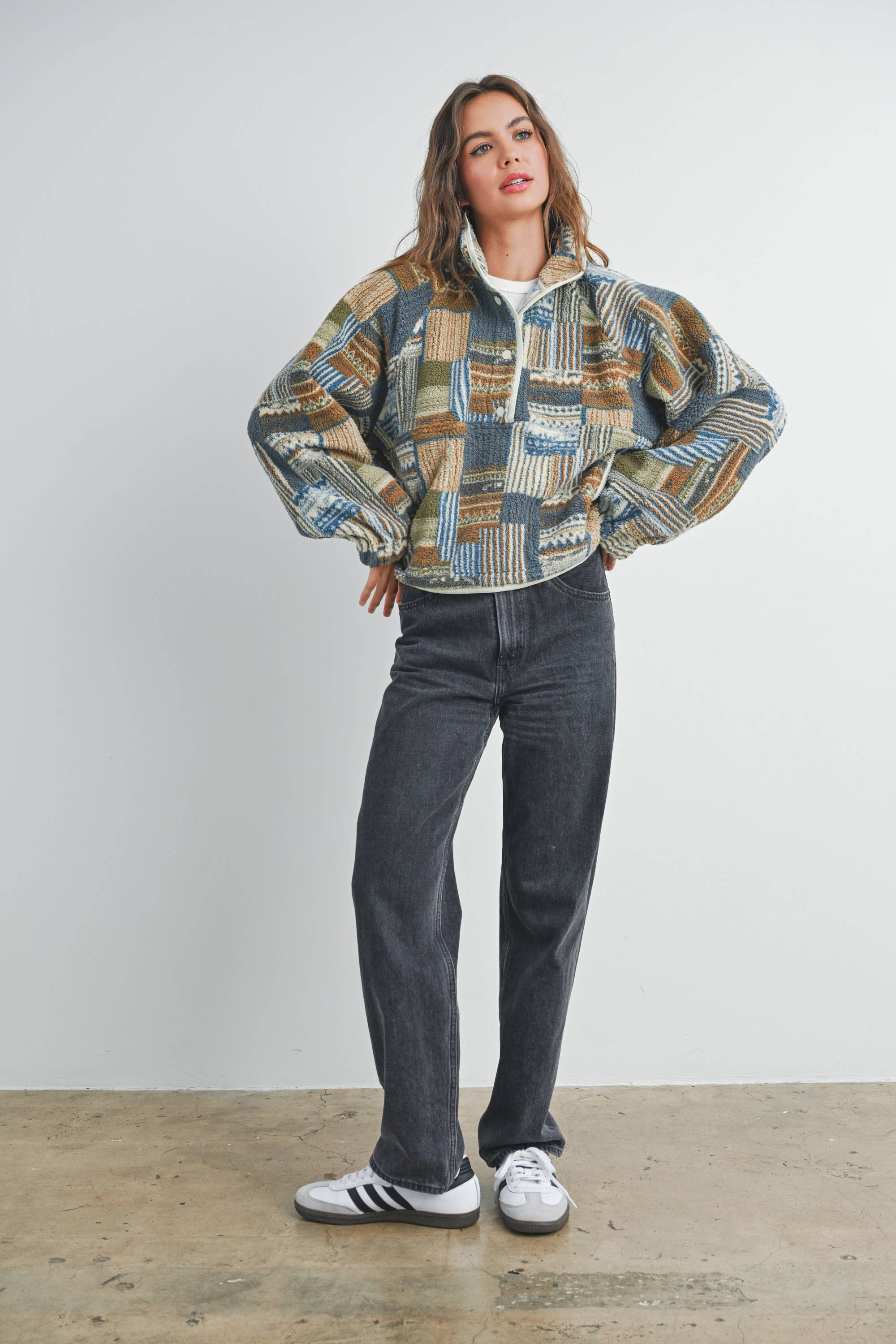 Patchwork Sweatshirt