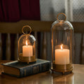 Elegant Glass Lantern (indoor/outdoor)