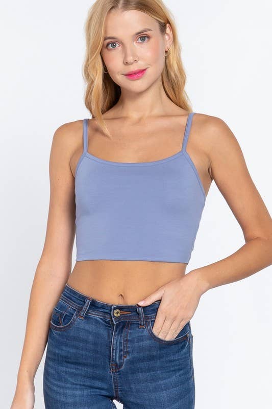 2 Ply Cami Crop Top