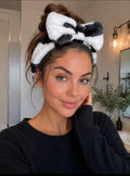 Leopard Print Shower Headwrap