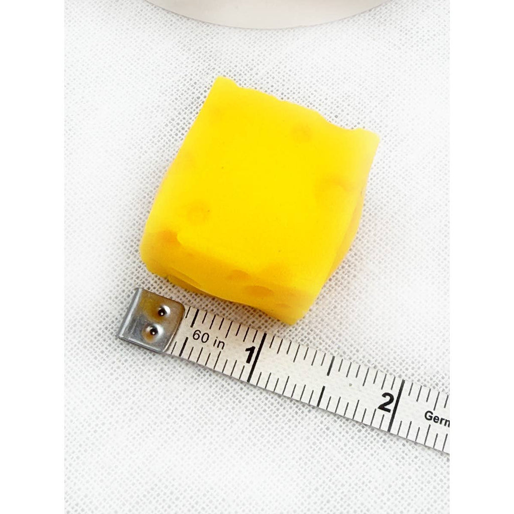 Mini Cube Cheese Squishy Toy