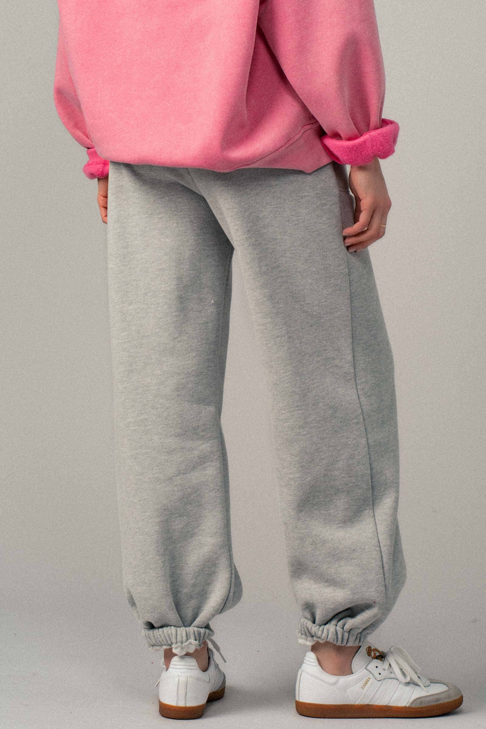 Elastic Drawstring Cotton Sweatpant