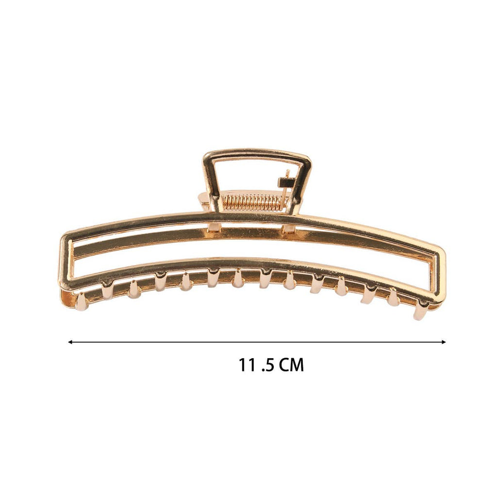 Gold Metal Hair Claws