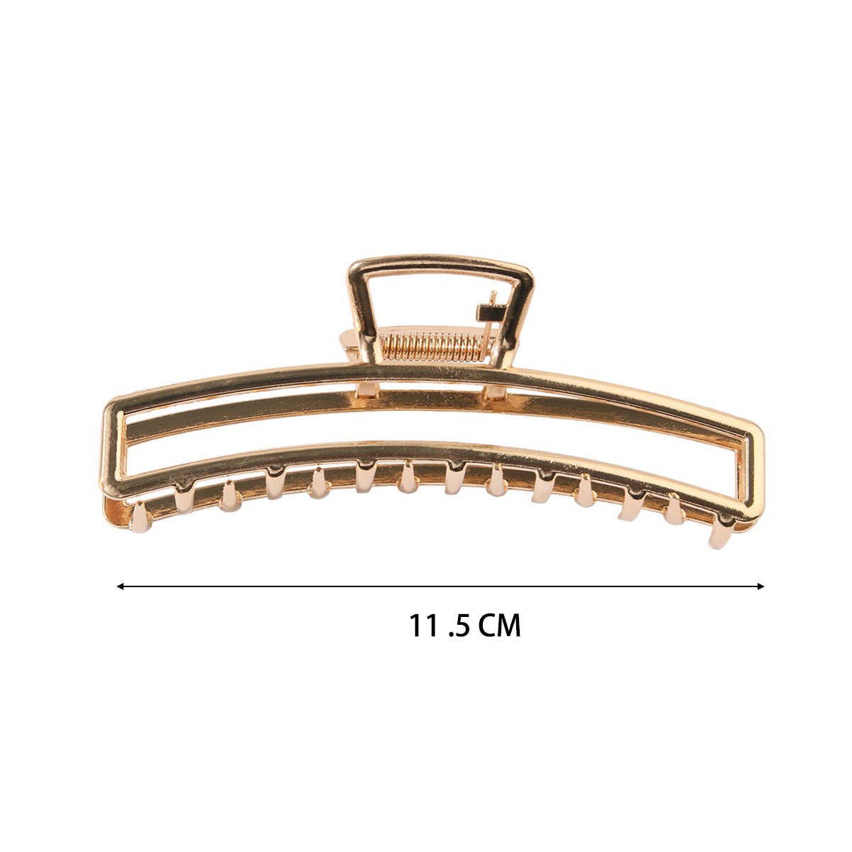 Gold Metal Hair Claws