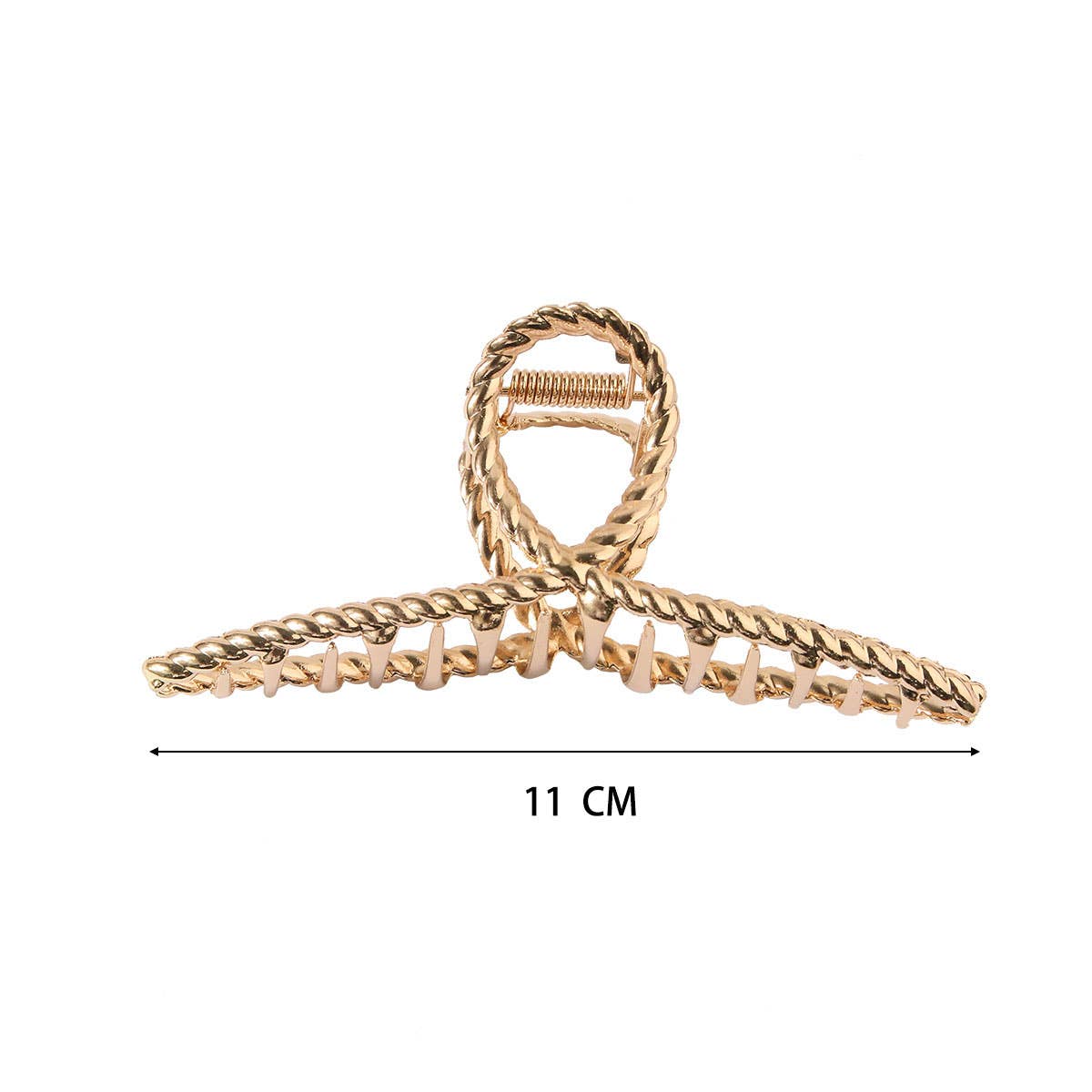 Gold Metal Hair Claws