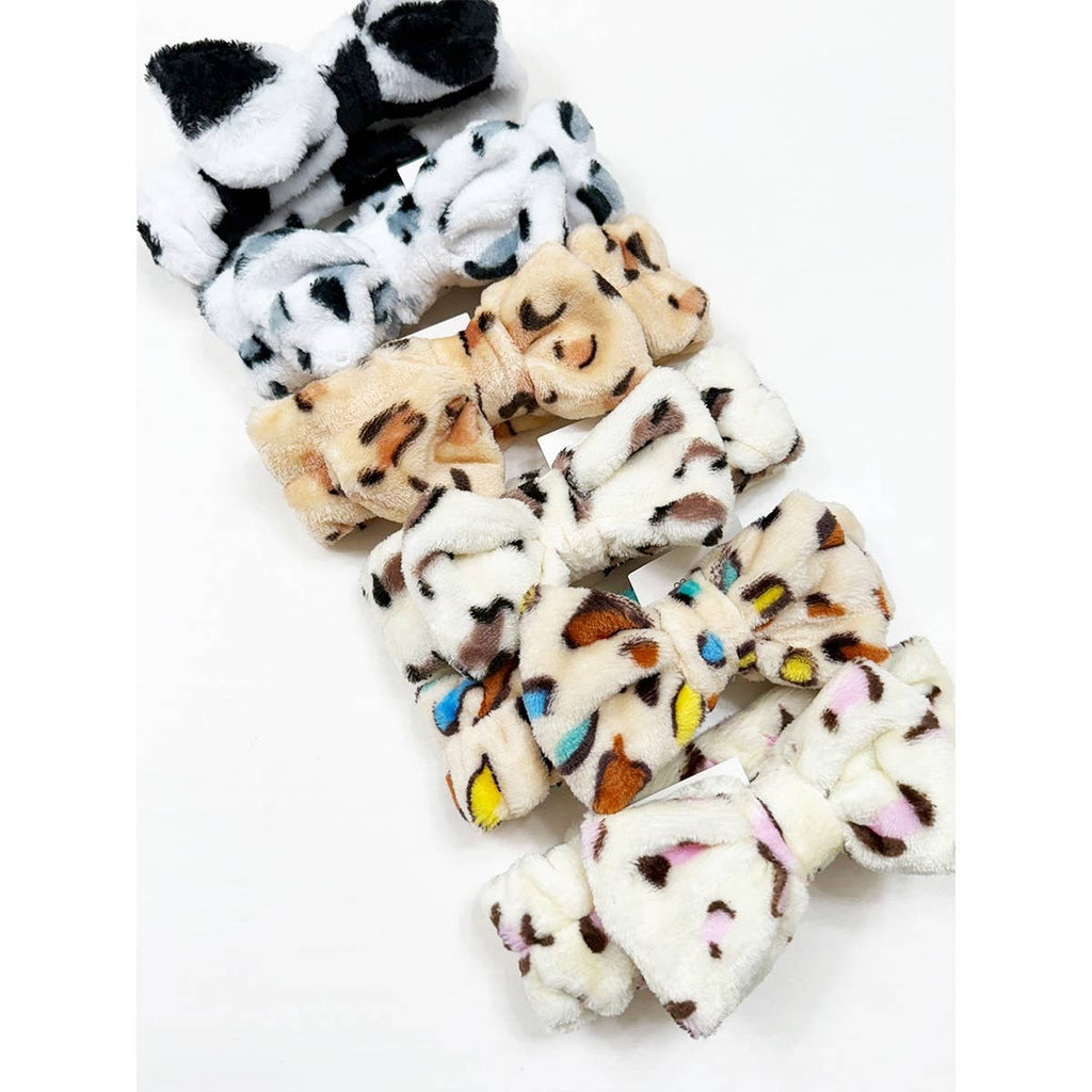 Leopard Print Shower Headwrap